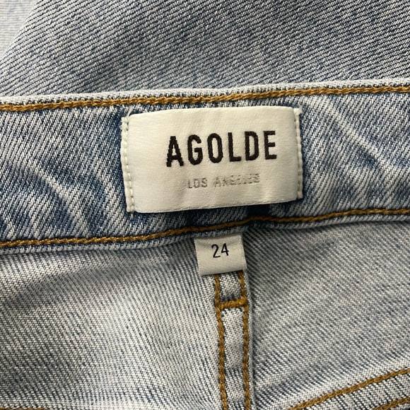 Agolde Toni Mid Rise Skinny Jeans In Daylight - Picture 9 of 10